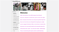 Desktop Screenshot of poehilleurodanes.com